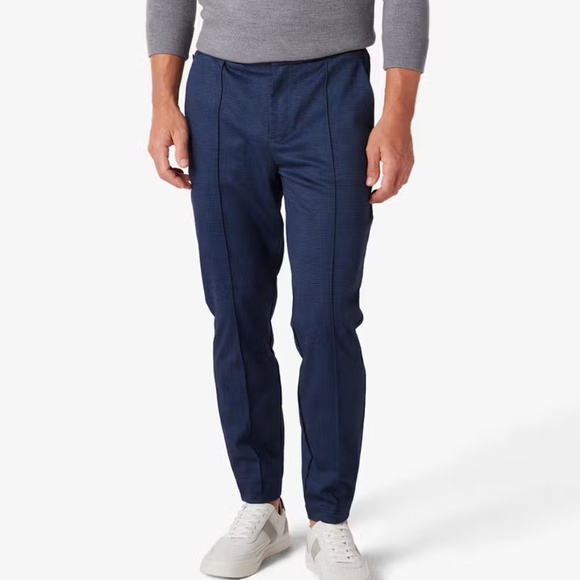 Mizzen+Main Parker Slim Jogger Pant Blue Size Medium - Picture 1 of 7